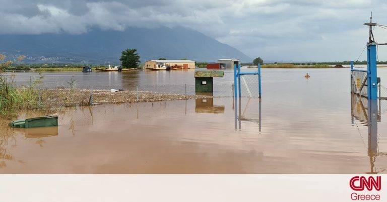 Κακοκαιρία «Ιανός»: Σοβαρές πλημμύρες και στην Ερέτρια