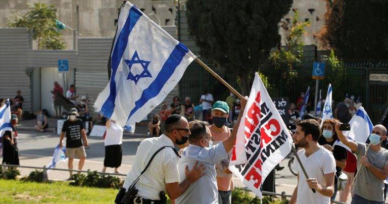 Ισραήλ: Σε ισχύ νομοσχέδιο περιορισμού διαδηλώσεων κατά του Νετανιάχου