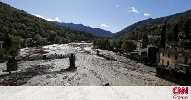 Γαλλία – Ιταλία: Ένας νεκρός και 19 αγνοούμενοι από τις πρωτοφανείς πλημμύρες