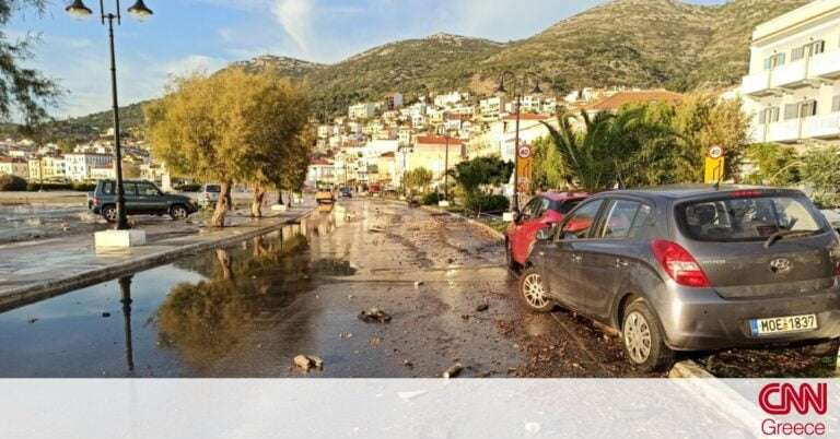 Σεισμός Σάμος: Συγκλονιστικό βίντεο από κατολίσθηση στα Αυλάκια