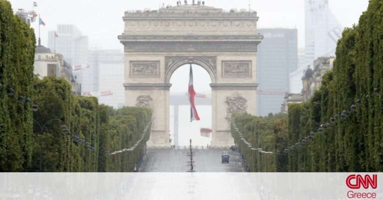 Συναγερμός στο Παρίσι: Τηλεφώνημα για βόμβα – Εκκενώθηκε ο χώρος γύρω από την Αψίδα του Θριάμβου