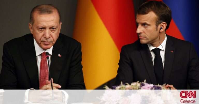 Ανεβάζει τους τόνους ο Μακρόν: Γαλλία καλεί ΕΕ να εγκρίνει κυρώσεις κατά της Τουρκίας