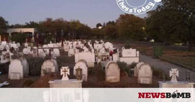 Κορονοϊός – Θεσσαλονίκη: Σκάβουν νέους τάφους για τα θύματα της πανδημίας (pics)