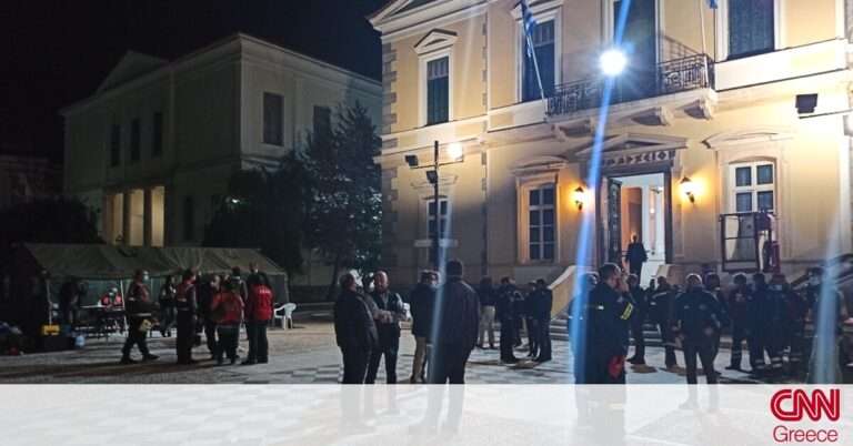 Η πρώτη νύχτα των Σαμιωτών μετά τον σεισμό