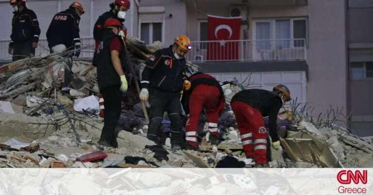 Σεισμός Τουρκία: Μάχη με το χρόνο για τους διασώστες – 25 νεκροί, πάνω από 800 τραυματίες