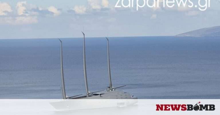 Απίστευτο! Το «διαστημικό» γιοτ των 400.000.000 ευρώ στην Κρήτη (pics)