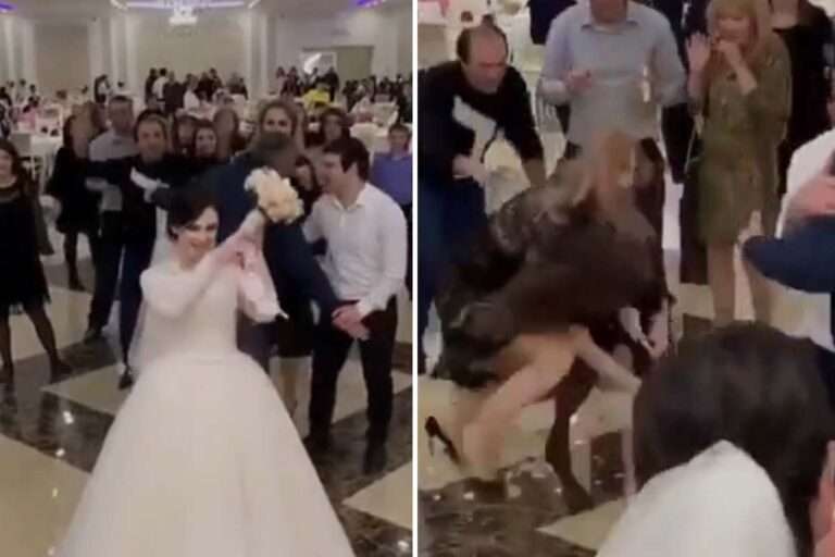 Ανύπαντρες μαλλιοτραβήχτηκαν για την ανθοδέσμη της νύφης (video) | newsbreak