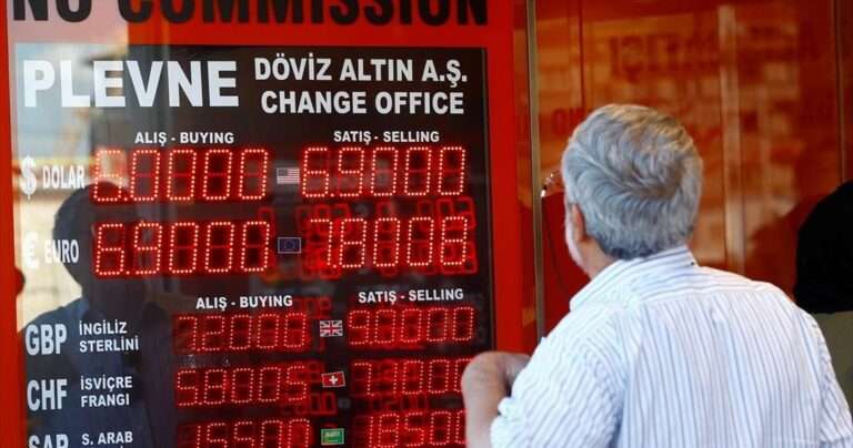Τουρκία: Νέο ιστορικό χαμηλό ρεκόρ η λίρα έναντι του δολαρίου, στο 8,1280