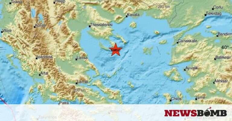 Σεισμός ΤΩΡΑ στη Χαλκιδική – Αισθητός σε πολλές περιοχές