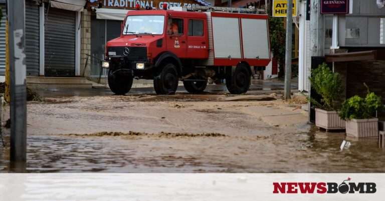 Κακοκαιρία στην Κρήτη: Η Πυροσβεστική απεγκλώβισε έγκυο λίγο πριν γεννήσει