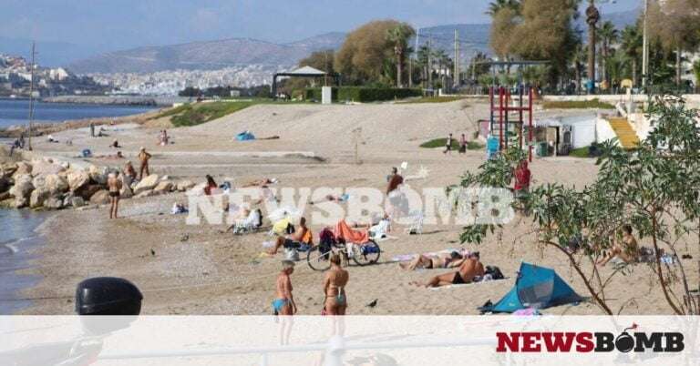 Ρεπορτάζ Newsbomb.gr – Lockdown: Δείτε τι γίνεται σε παραλία του Φαλήρου – Νοέμβριος όπως… Ιούνιος