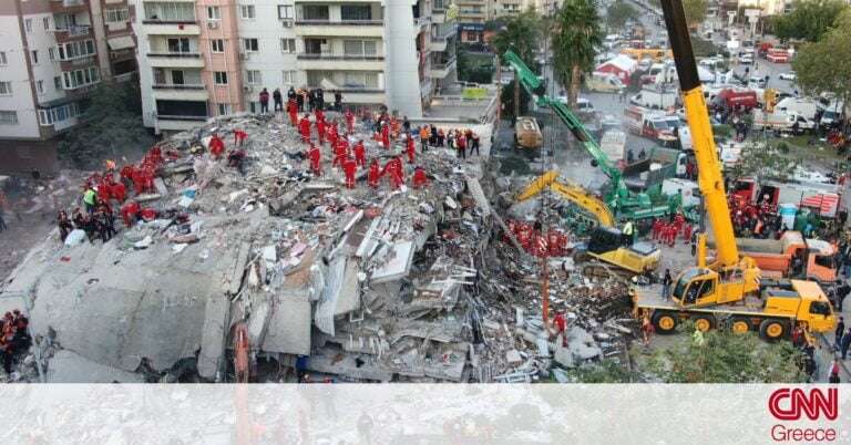 Σεισμός Τουρκία: Στους 43 ο τραγικός απολογισμός – Λιγοστεύουν οι ελπίδες για τους εγκλωβισμένους