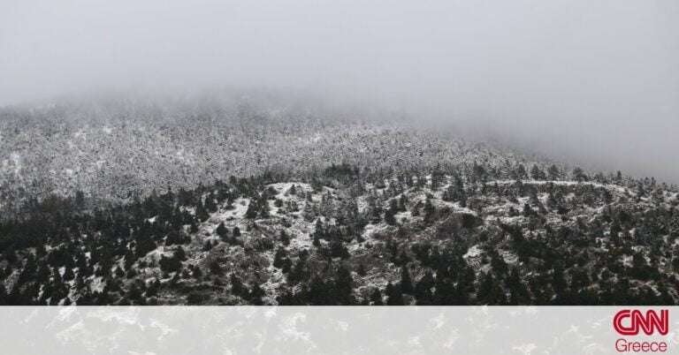Καιρός: Σημαντική πτώση της θερμοκρασίας και παροδικές χιονοπτώσεις στα ορεινά τη Δευτέρα