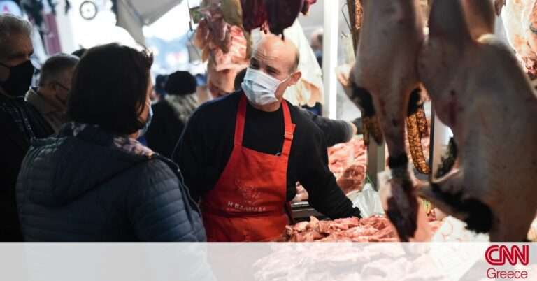 Θεσσαλονίκη: Kινητικότητα στις παραδοσιακές αγορές τροφίμων και τα κρεοπωλεία
