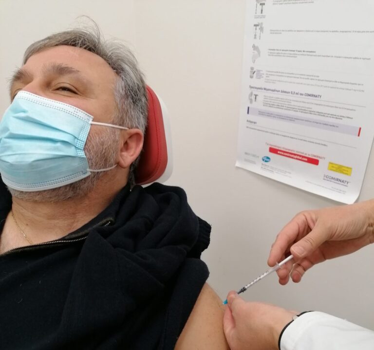 Εμβολιάστηκε ο Δήμαρχος Κορδελιού-Ευόσμου, Κλεάνθης Μανδαλιανός – OTA VOICE