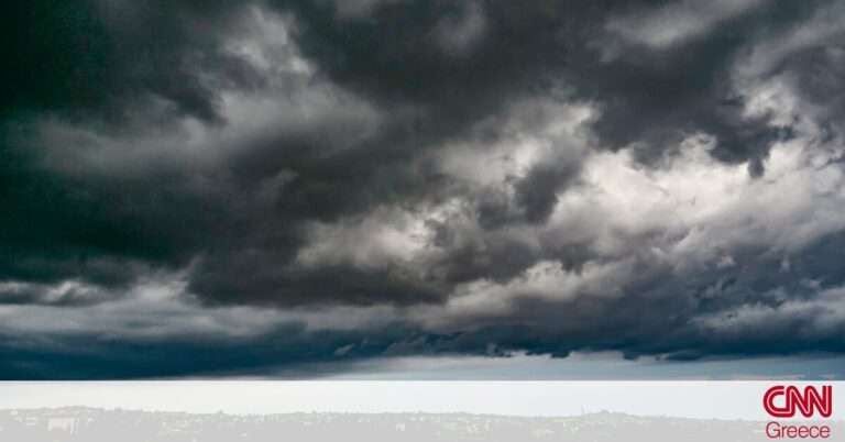 Καιρός: Έντονα φαινόμενα σήμερα – Έρχεται «μέτωπο» ισχυρών καταιγίδων τη Δευτέρα