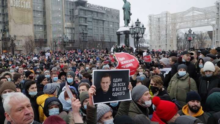 Νέες διαδηλώσεις υπέρ του φυλακισμένου ηγέτη Αλεξέι Ναβάλνι, στη Ρωσία – OTA VOICE