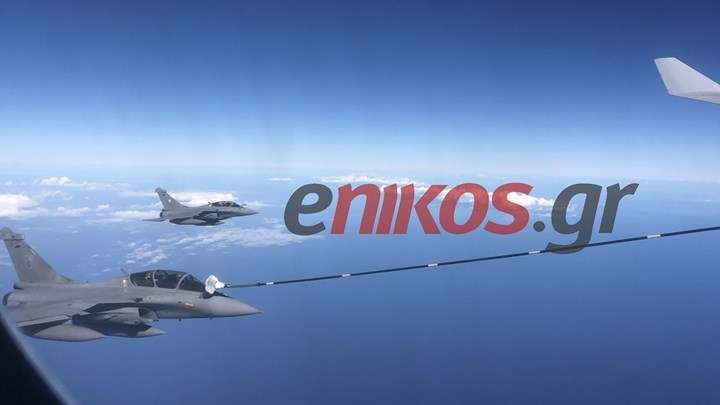 Γαλλικά Rafale με ελληνικά F-16 και Mirage πάνω από το Αιγαίο – Εντωπωσιακές ΦΩΤΟ