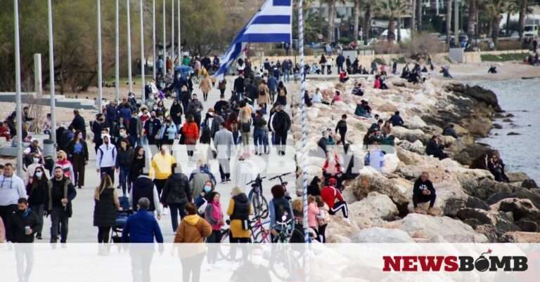 Ρεπορτάζ Newsbomb.gr: To lockdown πήγε… περίπατο! Βόλτα στη λιακάδα οι Αθηναίοι