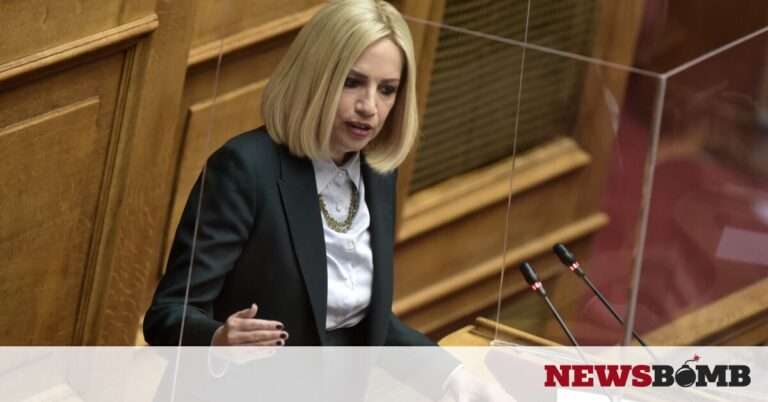 Γεννηματά: Έχει ευθύνες η Μενδώνη – Την καλύπτει ο Μητσοτάκης