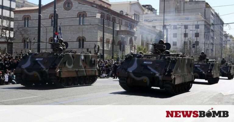 Παρέλαση 25ης Μαρτίου: Στο Σύνταγμα, αλλά μόνο η στρατιωτική