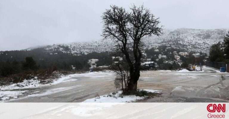 Καιρός: Ισχυρός παγετός στα βόρεια- Έως τους μείον 9,4 βαθμούς η θερμοκρασία