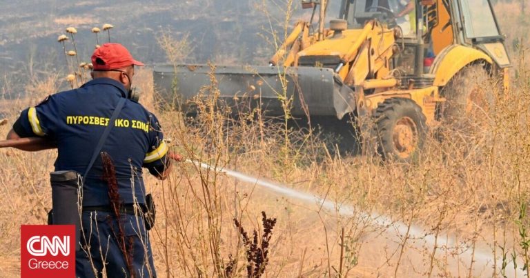 Ζάκυνθος: Υπό έλεγχο η πυρκαγιά στο Τσιλιβί