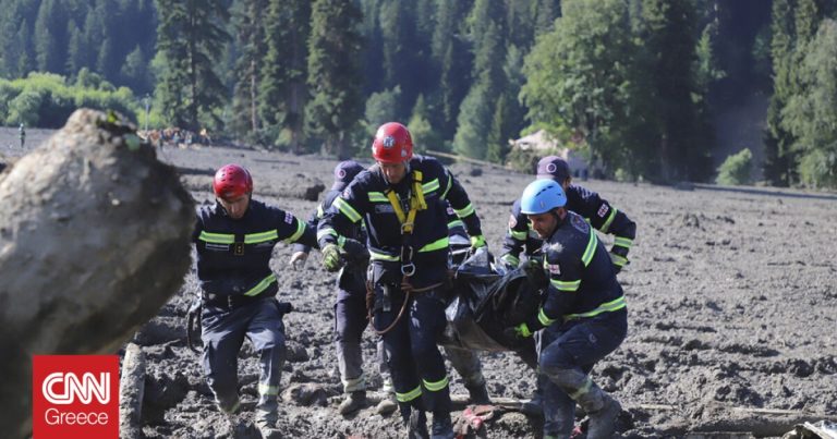 Γεωργία: 11 νεκροί από κατολίσθηση – Μεγάλη επιχείρηση για τον εντοπισμό αγνοουμένων