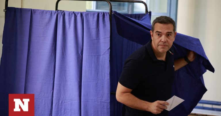 Εκλογές ΣΥΡΙΖΑ: Στην Καισαριανή ψήφισε ο Αλέξης Τσίπρας