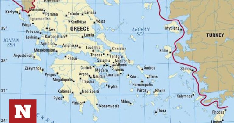 «Πυρά» Τουρκίας εναντίον της Britannica επειδή παρουσιάζει ελληνικά τα νησιά του Αιγαίου