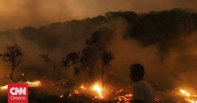 BBC: Οι πυρκαγιές στην Ελλάδα ένα από τα έξι ακραία καιρικά φαινόμενα του καλοκαιριού