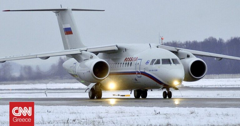 Ρωσικό αεροπλάνο προσγειώθηκε σε παγωμένο ποτάμι από λάθος του πιλότου