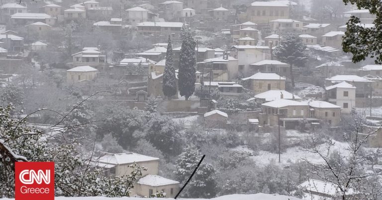 «Τσουχτερό» το κρύο στη Μακεδονία – Πού έπεσε στους -20 βαθμούς ο υδράργυρος