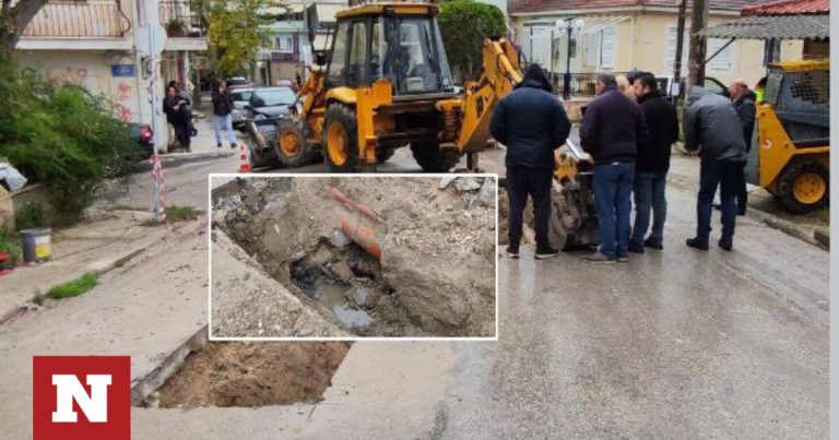 Ζάκυνθος: Κοντά στην αποκατάσταση της βλάβης στον αγωγό ύδρευσης – Πάρθηκαν δείγματα για ανάλυση