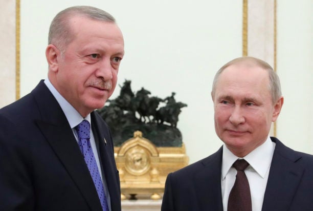 Οι ευχές του Πούτιν στον Ερντογάν για τα γενέθλιά του
