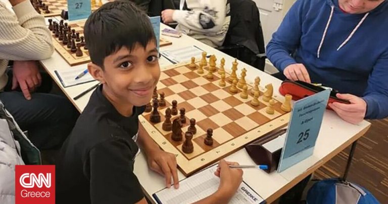 Οκτάχρονος σκακιστής έγραψε ιστορία κερδίζοντας 37χρονο γκραν μάστερ