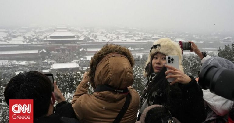 Ρεκόρ πολικού ψύχους στην Κίνα: Βουτιά του υδράργυρου στους μείον 52,3 βαθμούς
