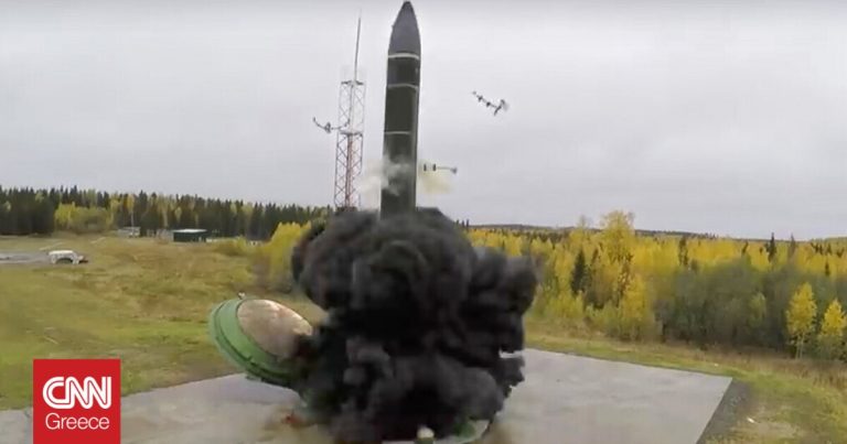 Η Ρωσία ανακοίνωσε την εκτόξευση διηπειρωτικού βαλλιστικού πυρηνικού πυραύλου