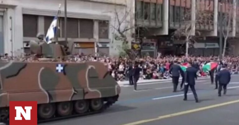 25η Μαρτίου: Οκτώ προσαγωγές κατά τη διάρκεια της στρατιωτικής παρέλασης