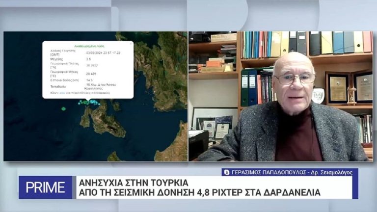 Γ. Παπαδόπουλος για σεισμούς στο Ιόνιο: «Την παρακολουθούμε – Δεν έχουμε περάσει την κόκκινη γραμμή του κινδύνου»