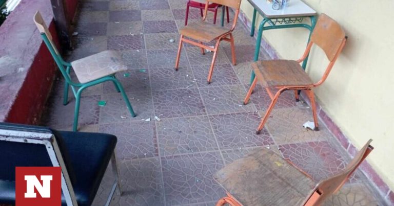 Βόλος: Κάμερες κατέγραψαν βανδαλισμό σε σχολείο – Οι καταστροφές που προκάλεσαν