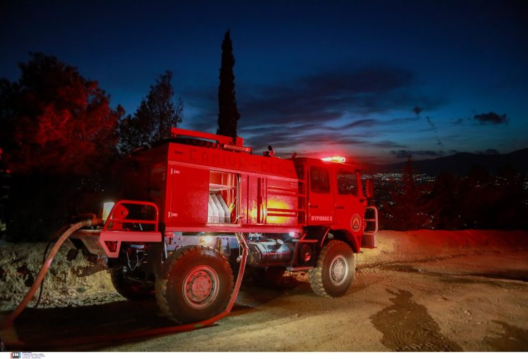 Τρίκαλα: Πυρκαγιά τώρα σε απορρίμματα στην περιοχή Ριζαριό